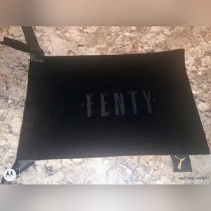 Fenty Black Velvet Pouch Dust Bag Multi-purpose Bag Drawstring Rihanna